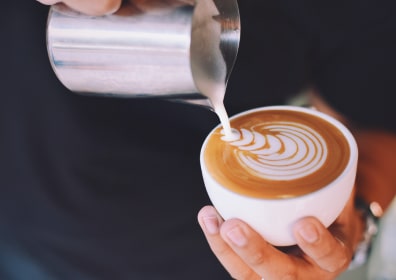 Picture of coffee preparation